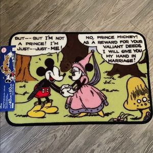 Disney floor mat
